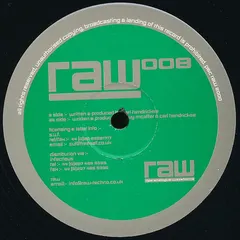 Guy McAffer & Carl Hendrickse – RAW 008 (Vinyl, 12")