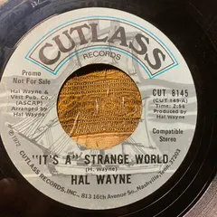 Hal Wayne – It's A Strange World (Vinyl, 7")