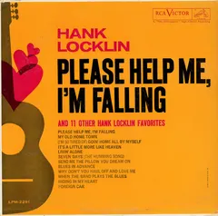 Hank Locklin – Please Help Me, I'm Falling (Vinyl, LP)