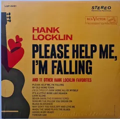 Hank Locklin RCA Victor – Please Help Me, I'm Falling (Vinyl, LP)
