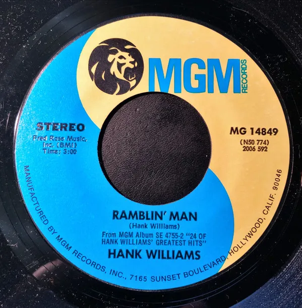 Hank Williams – Ramblin' Man