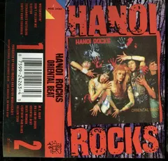 Hanoi Rocks – Oriental Beat (Cassette, Album)