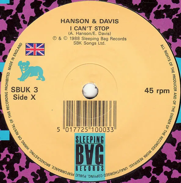 Hanson & Davis – I Can't Stop