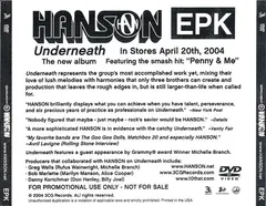 Hanson – Underneath EPK (DVD, Promo)