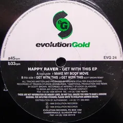 Happy Raver – Get With This EP (Vinyl, 12")
