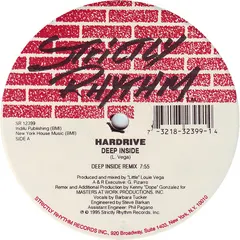 Hardrive – Deep Inside (Remixes) (Vinyl, 12")