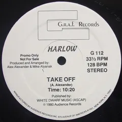 Harlow (2) – Take Off (Vinyl, 12")