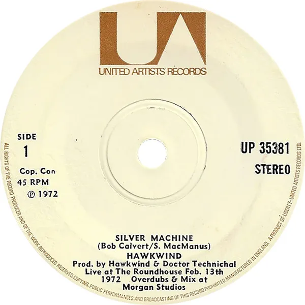Hawkwind – Silver Machine / Seven By Seven