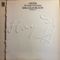 Haydn* – Malcolm Bilson - Two Great E-Flat Sonatas (Vinyl, LP)
