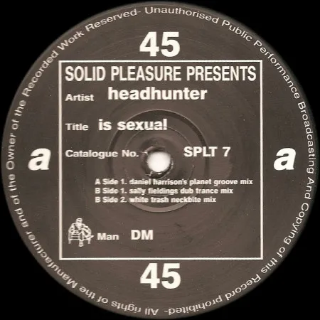 Headhunter – Is Sexual
