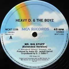 Heavy D. & The Boyz MCA Records – Mr. Big Stuff (Vinyl, 12")