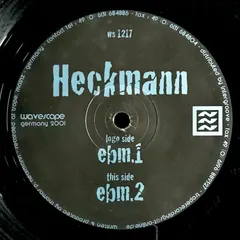 Heckmann* – EBM (Vinyl, 12")