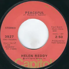Helen Reddy – Peaceful (Vinyl, 7")