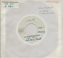 Helmut Weglinski – Ave Maria (Vinyl, 7")