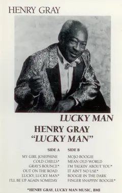 Henry Gray – Lucky Man (Cassette, Album)