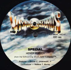 Henry Porter (2) – Special (Vinyl, 12")