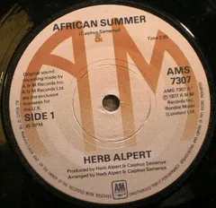 Herb Alpert – African Summer (Vinyl, 7")