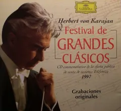 Herbert Von Karajan – Festival De Grandes Clásicos (CD, Compilation)