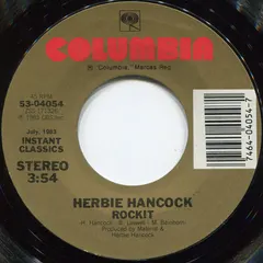 Herbie Hancock Columbia – Rockit (Vinyl, 7")