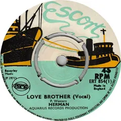 Herman* Escort – Love Brother (Vinyl, 7")