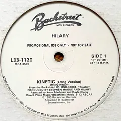 Hilary (3) – Kinetic (Vinyl, 12")