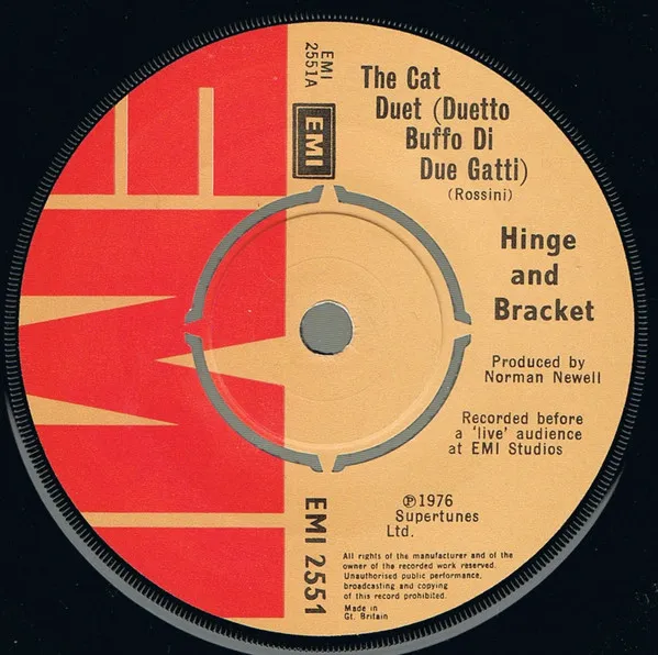 Hinge And Bracket – The Cat Duet