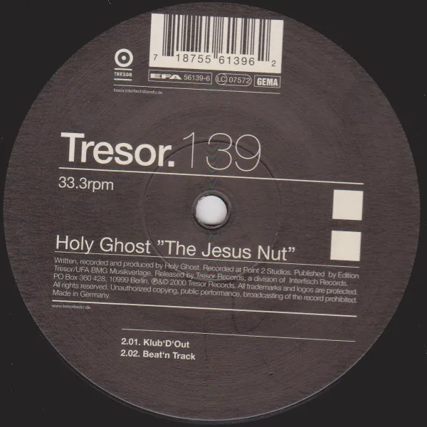 Holy Ghost* – The Jesus Nut