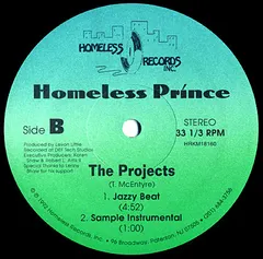 Homeless Prince – The Projects (Vinyl, 12")