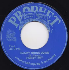 Honey Boy – I'm Not Going Down (Vinyl, 7")