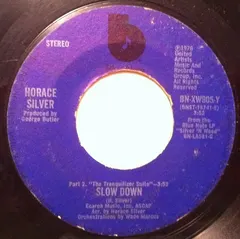 Horace Silver – Slow Down / Time And Effort (Vinyl, 7")