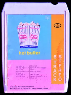 Hot Butter – Popcorn (8-Track Cartridge, Album)