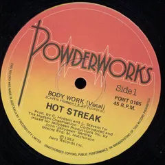 Hot Streak – Body Work (Vinyl, 12")