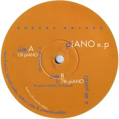 Housey Doingz – Piano E.P. (Vinyl, 12")