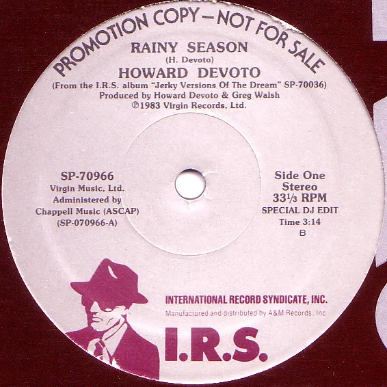 Howard Devoto – Rainy Season