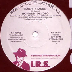 Howard Devoto – Rainy Season (Vinyl, 12")
