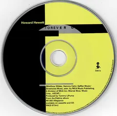 Howard Hewett – How Fast Forever Goes (CD, Single)