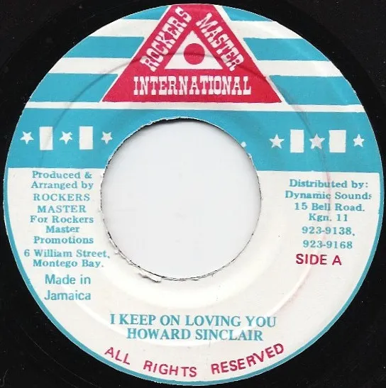 Howard Sinclair – I Keep On Loving You