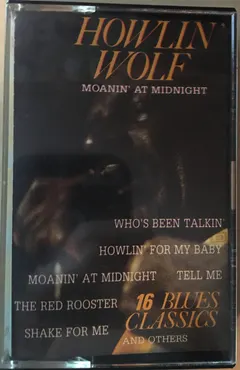 Howlin' Wolf Blue City – Moanin' At Midnight (Cassette, Compilation)