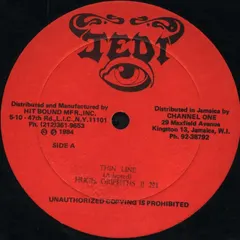 Hugh Griffiths (3) – Thin Line (Vinyl, 12")
