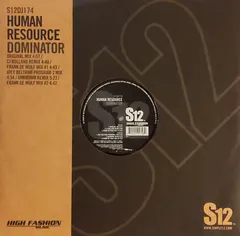 Human Resource – Dominator (Vinyl, 12")