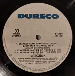 Humanoid Dureco – Stakker Humanoid 92 (Vinyl, 12")