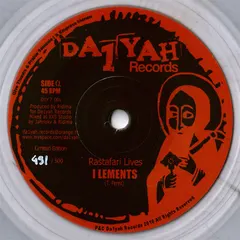 I-Lements – Rastafari Lives (Vinyl, 7")