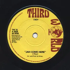 I Roy* – Jah Come Here (Vinyl, 7")