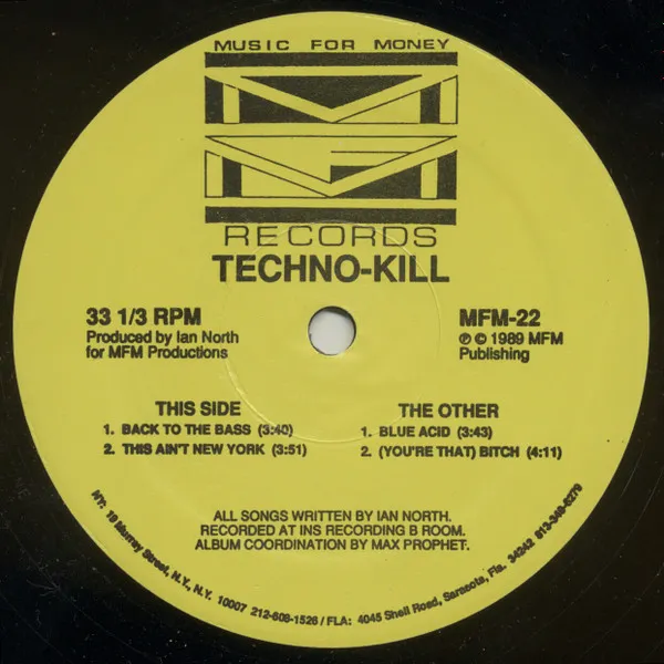 Ian North – Techno-Kill