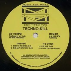Ian North – Techno-Kill (Vinyl, 12")