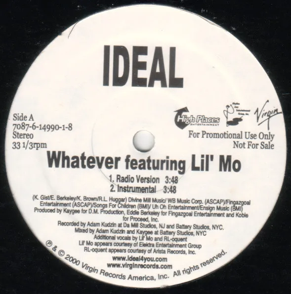 Ideal (6) Featuring Lil' Mo – Whatever