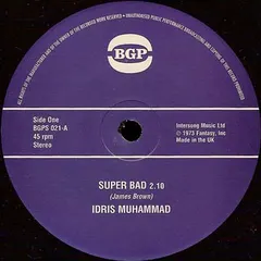 Idris Muhammad – Super Bad / Express Yourself (Vinyl, 7")