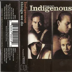 Indigenous (2) – Things We Do (Cassette, Album)