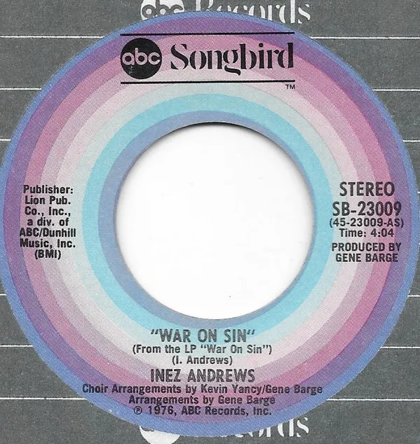 Inez Andrews – War On Sin