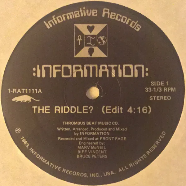 Information (7) – The Riddle?
